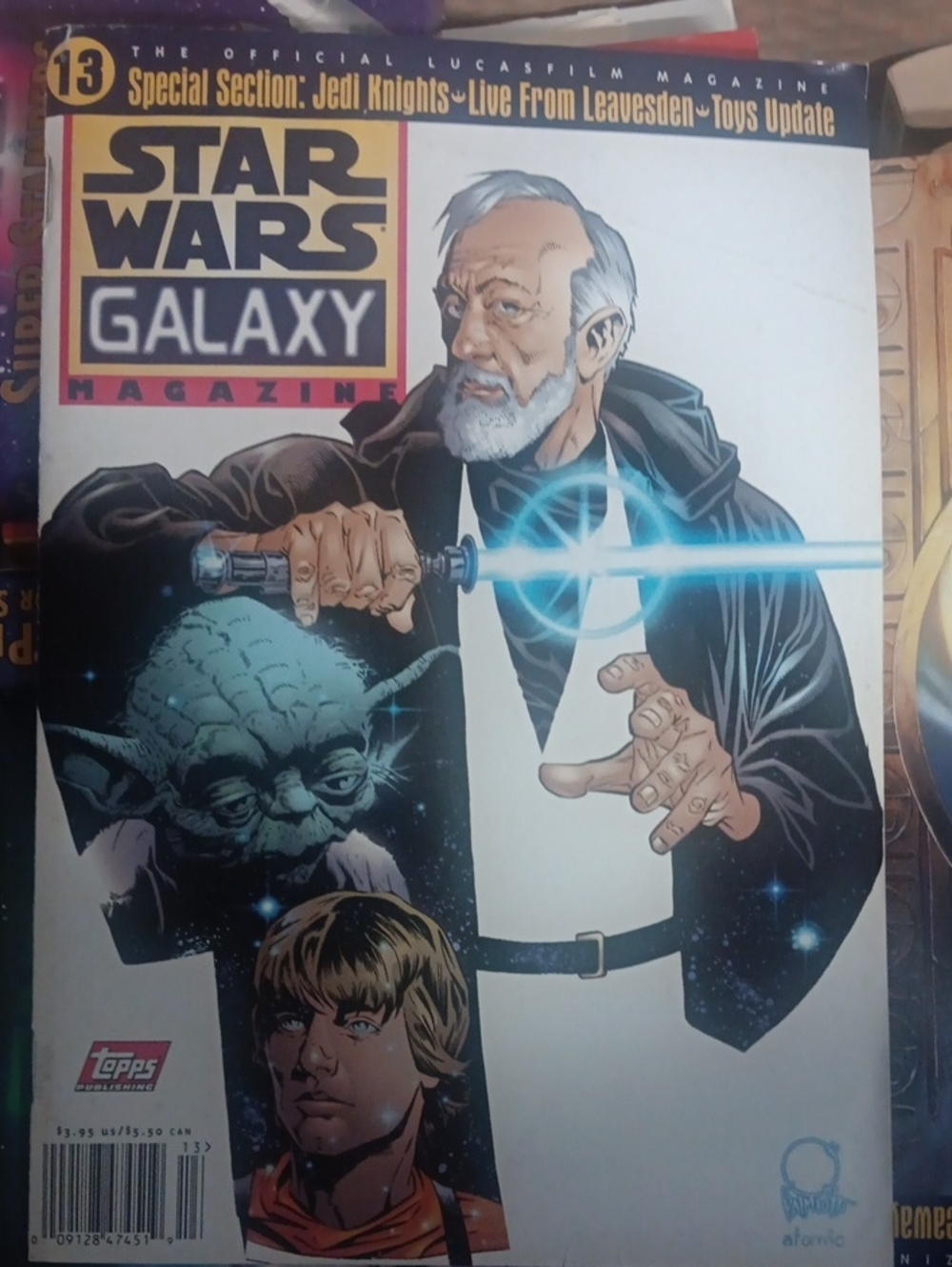 Topps Star Wars Galaxy Magazine #13 Collectors Item